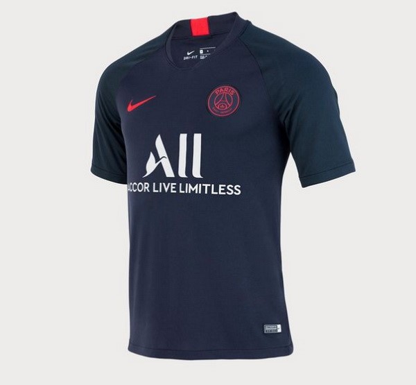 Camiseta de Entrenamiento Paris Saint Germain 2019 2020 Rojo Negro